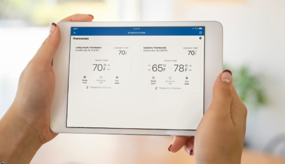 Thermostat control in Hartford